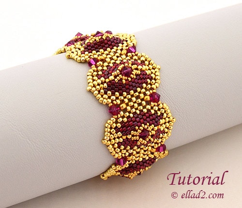 Tutorial Morena Bracelet - Beading tutorial PDF