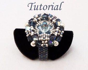 Tutorial Starlet Ring - Beading pattern PDF