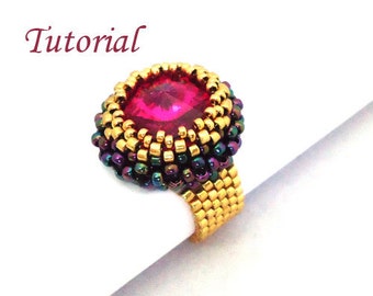 Anleitung Cronus Ring - Perlenmuster PDF