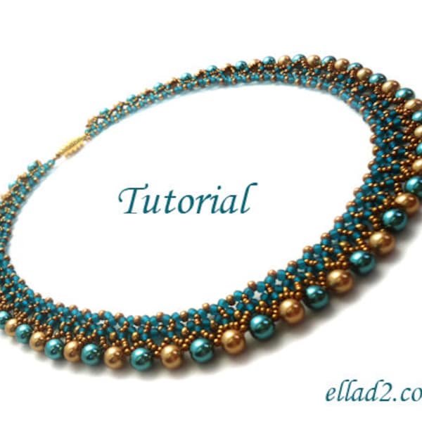 Tutoriel Collier Freya - Motif perles