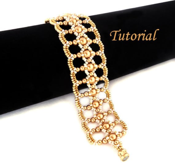 Tutorial Let It Shine Bracelet - Beading Pattern