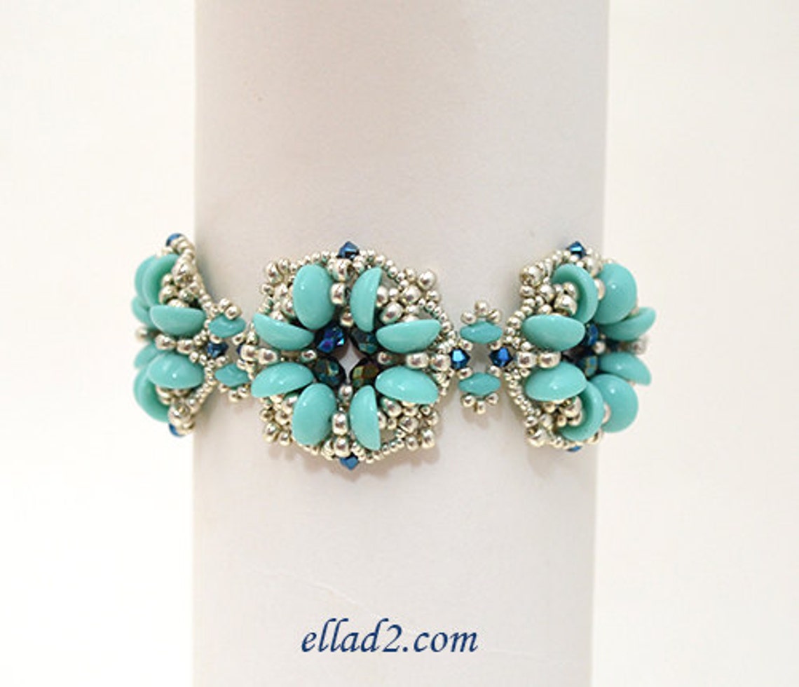 Tutorial Lucky Clover Bracelet-beading Tutorial Instant - Etsy