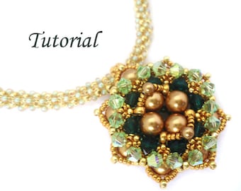 Tutorial Ninouk Pendant - Beading tutorial pdf