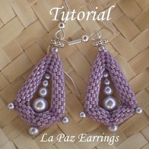 TUTORIAL La Paz Oorbellen - Kralenpatroon