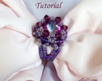 Tutorial Cher Ring - Beading pattern PDF