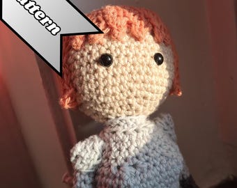 PATTERN ~ Fear and Hunger Crochet Doll ~ D'arce