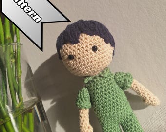 PATTERN ~ Fear and Hunger Termina Crochet Doll ~ Levi
