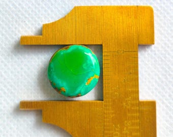 Hubei Turquoise Cab 12x12 MM, 10 Crt, Natural Turquoise.