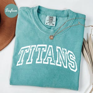 Comfort Colors® Custom School Mascot Shirt, Game Day, Retro Game Day T-Shirt, Personalized Spirit Shirt, Sports Shirt, Touchdown Season