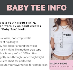 Retro Minnie Mouse Disney Baby Tee, Classic Minnie Baby Tee, Magic Kingdom Shirts, Classic Mickey Baby Tee, Y2k 90s Style Minnie Mouse Tee immagine 2