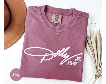 Dolly Parton Memorial Shirt, Signature Vintage Graphic Tee, 1946–2026 Country Music Tribute T-Shirt, Western Country Fan Gift