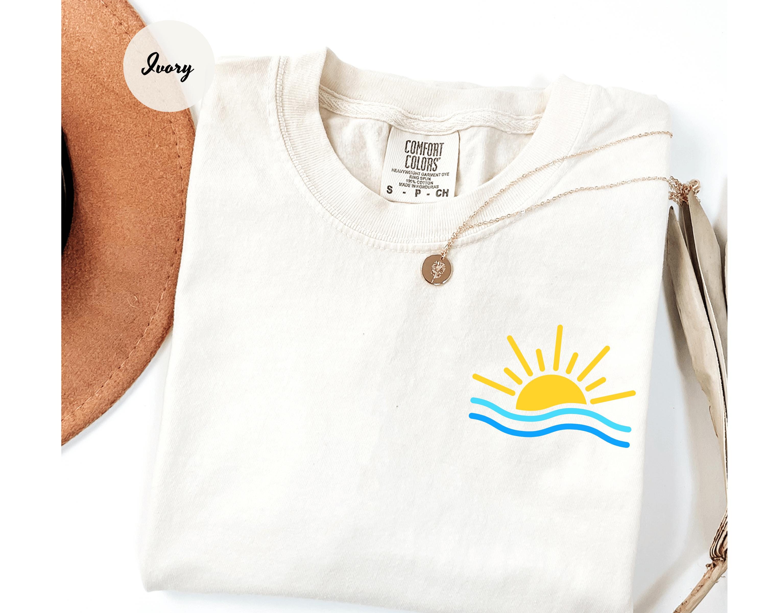 Summer Shirt, Beach Shirts, Cute Shirts, Tshirt Women, Vacation Tee, Cute Summer Clothes, Vacation Shirts, Girl Gifts, Comfort Colors Shirt