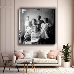 Gordon Parks Canvas Wall Art  Black Lives Family African American, Gordon Parks WallArt