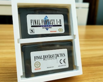 Modulare Vitrine für Gameboy-Spiele mit Acrylabdeckung
