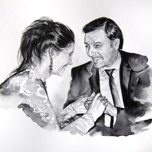 Ritratto personalizzato dipinto a mano - Animale domestico, famiglia, persone care - Regalo unico