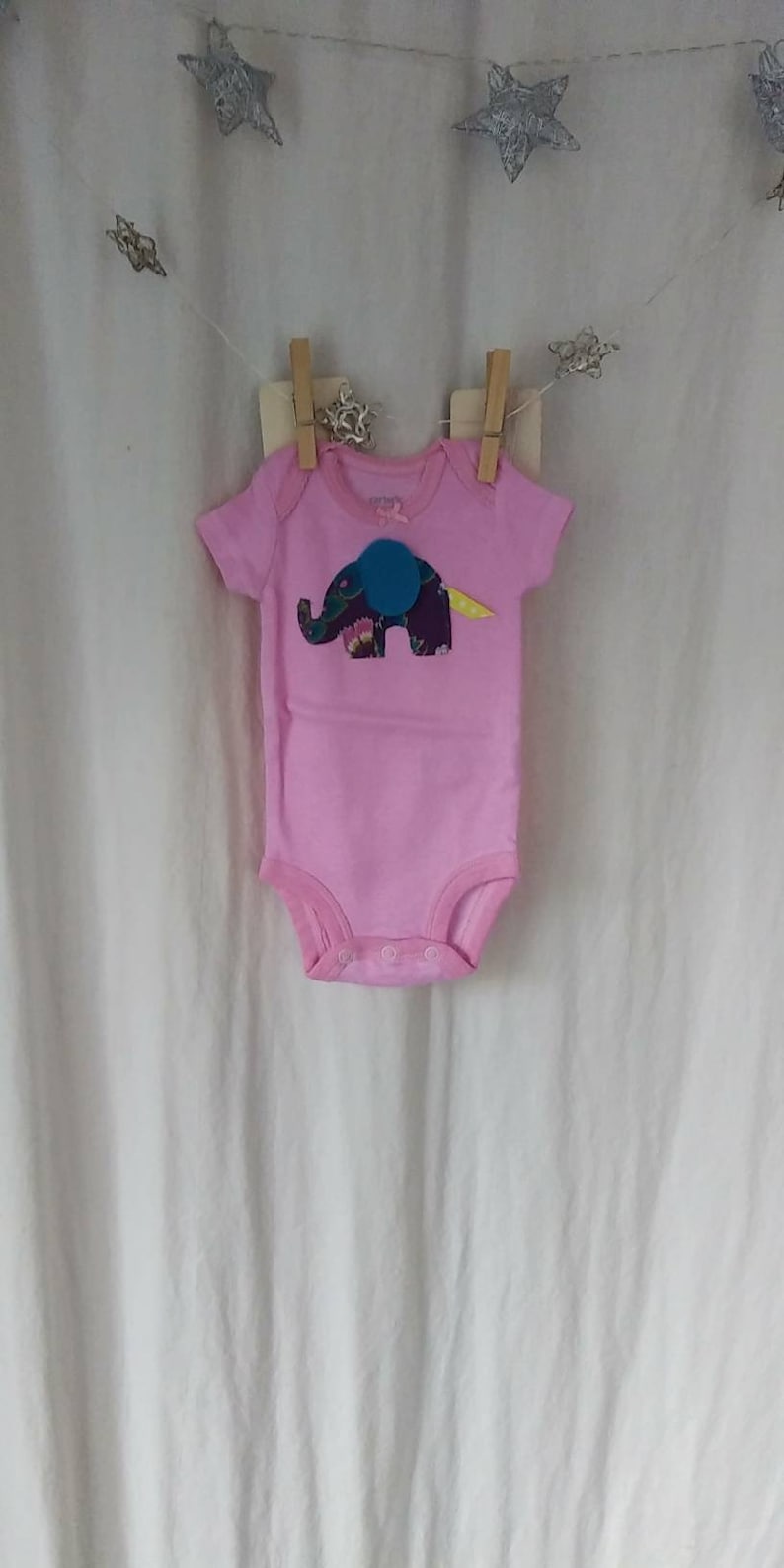 Newborn Baby Set Pants /& Elephant Onesie