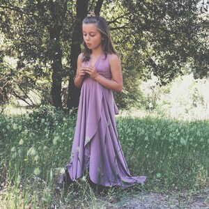 Tween Lavender Dress Etsy