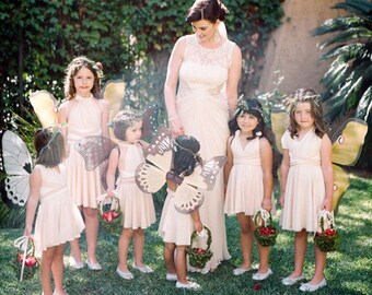 infinity dress for flower girl