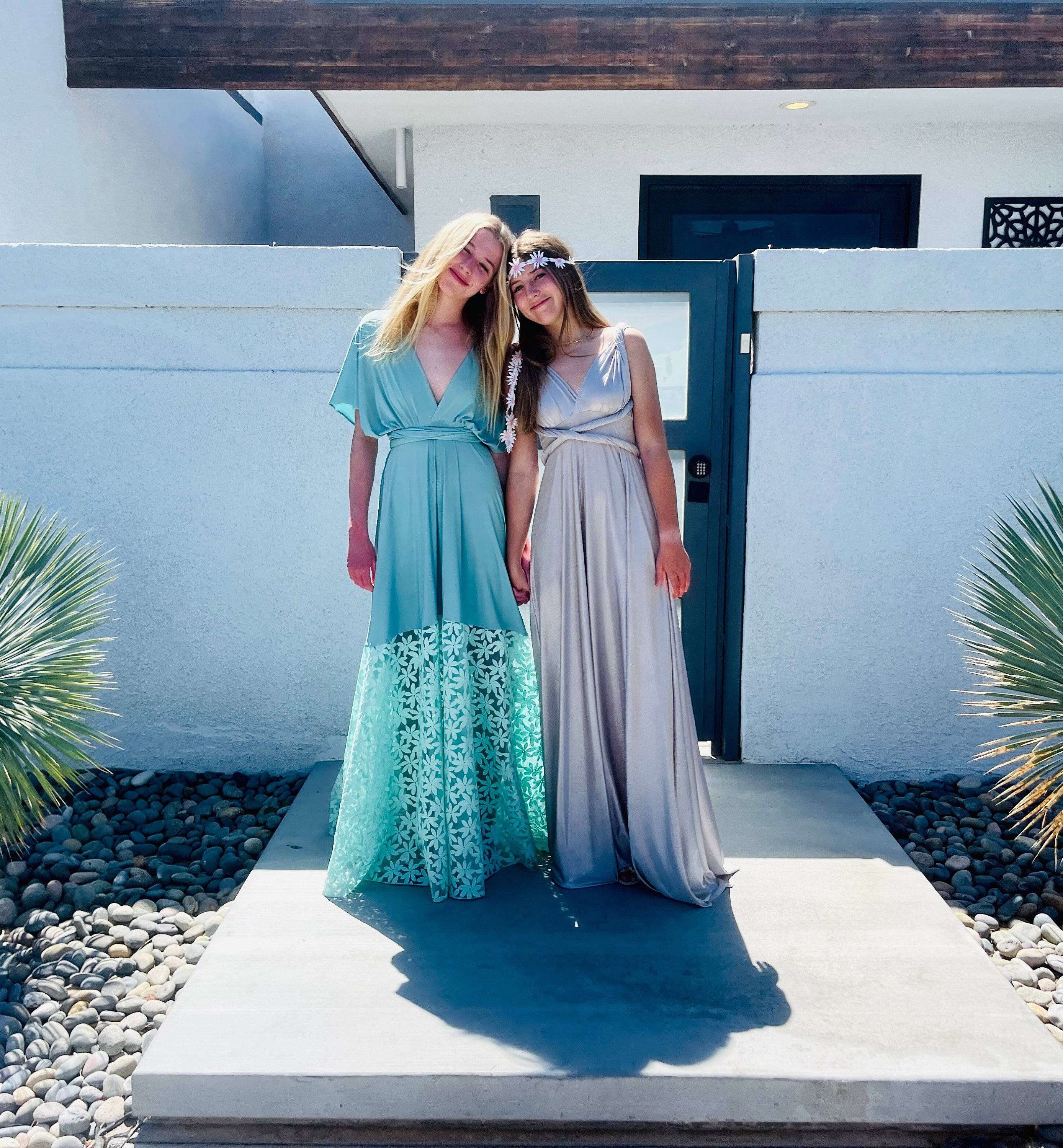 Maternity full wrap convertible dress sale