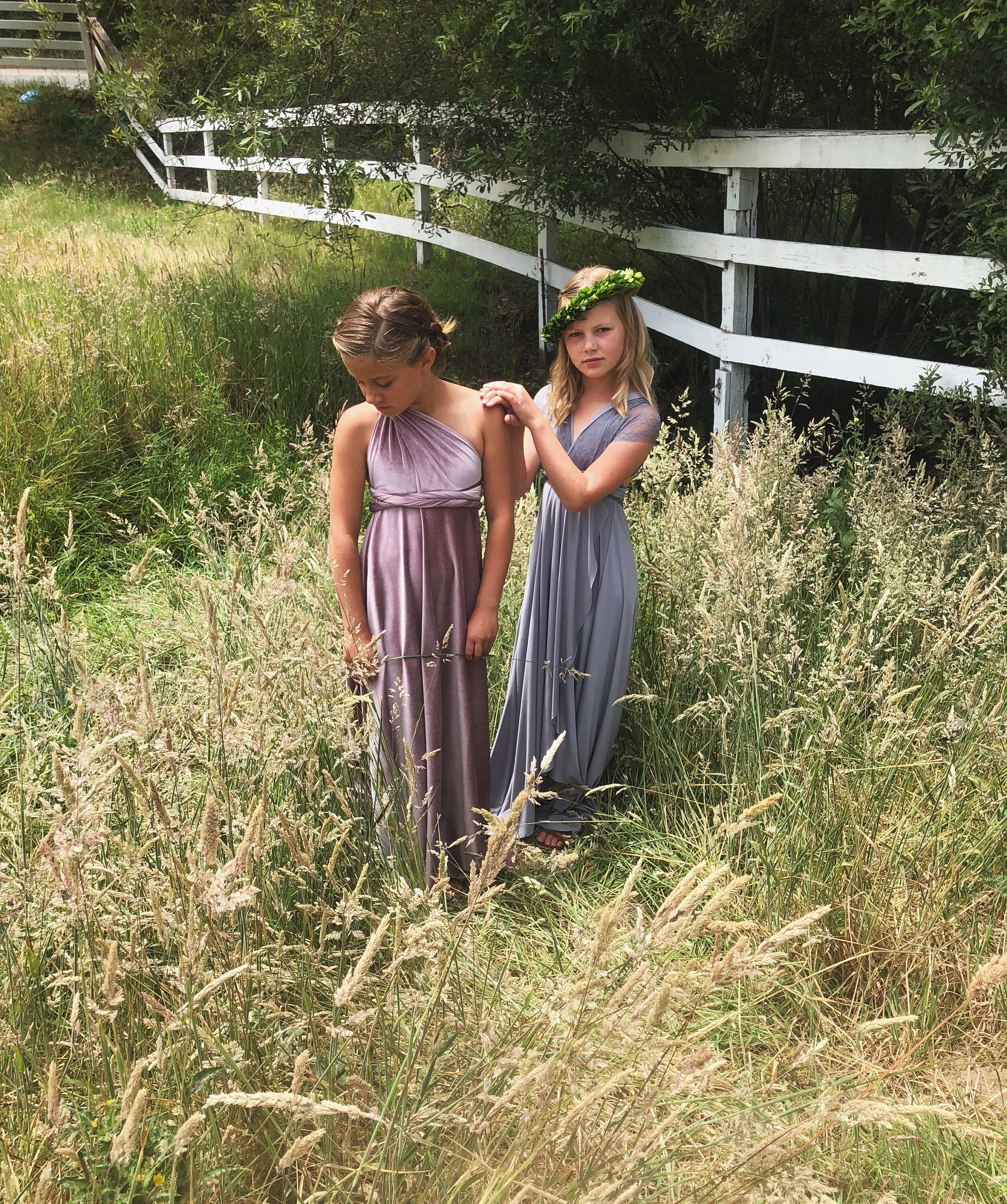 Bridesmaid convertible wrap dress hot sale