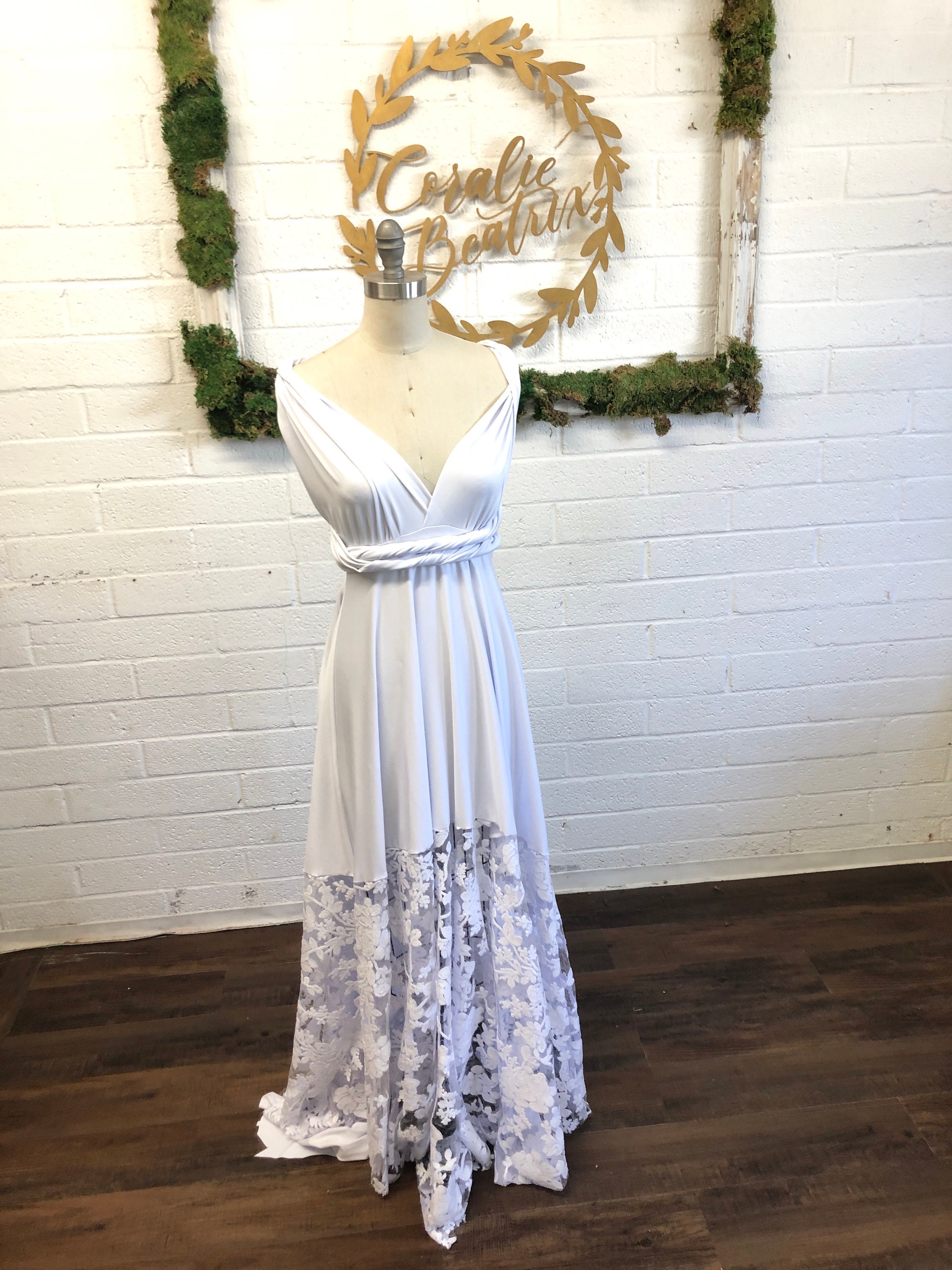 sequin infinity dress