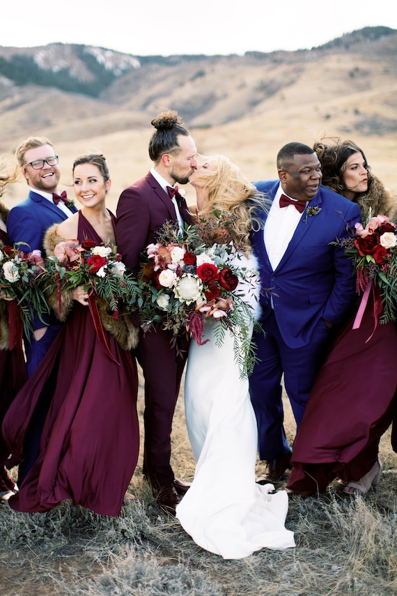 versatile bridesmaid wrap dress Twist Wrap Bridesmaid Dresses