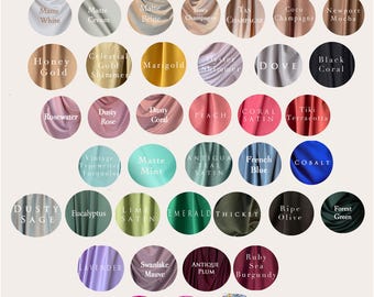 Coralie Beatrix Fabric Swatch: 4-Way Stretch Sample .99 Each - 30+ Color Options- Free Shipping in U.S