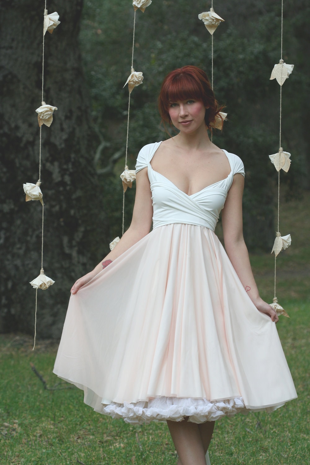 Chiffon infinity dress 2025