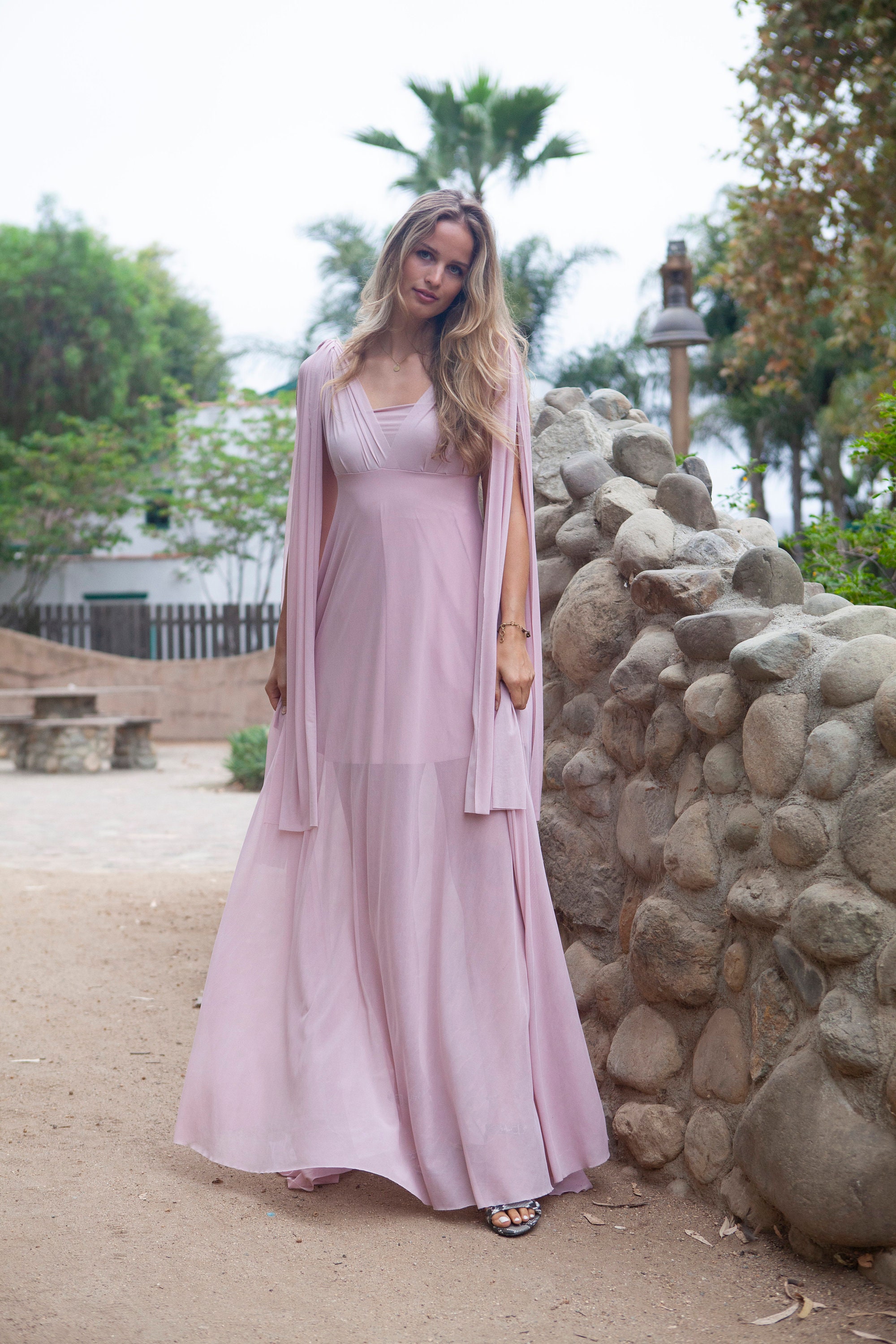 7 Colors Custom Bow Shoulder Sheer Mesh Infinity Wrap dress Customize Fabric Size Length. Bridesmaids Bridal Maternity Elopement