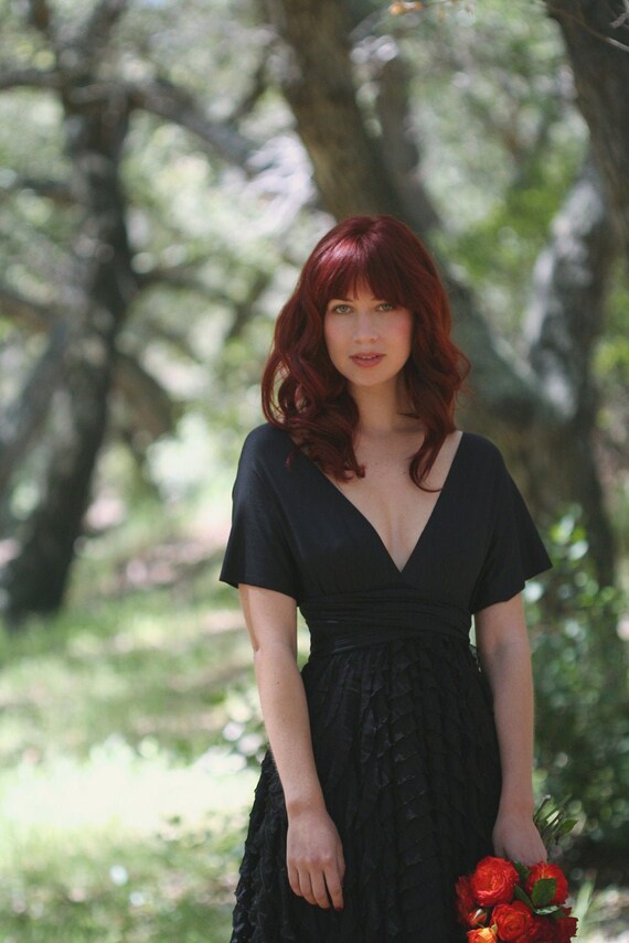 roseland ruffle wrap dress