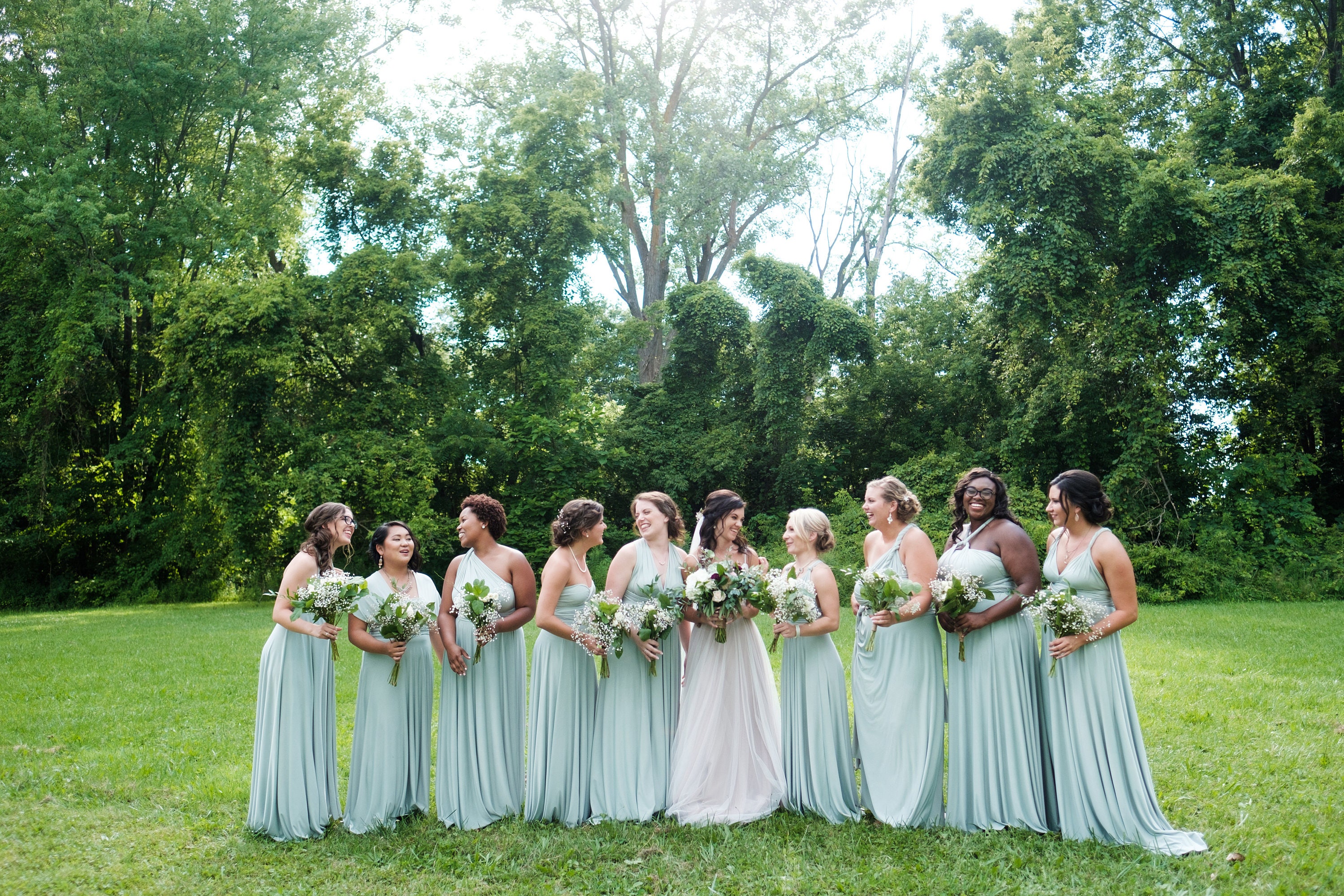 maternity full wrap convertible dress