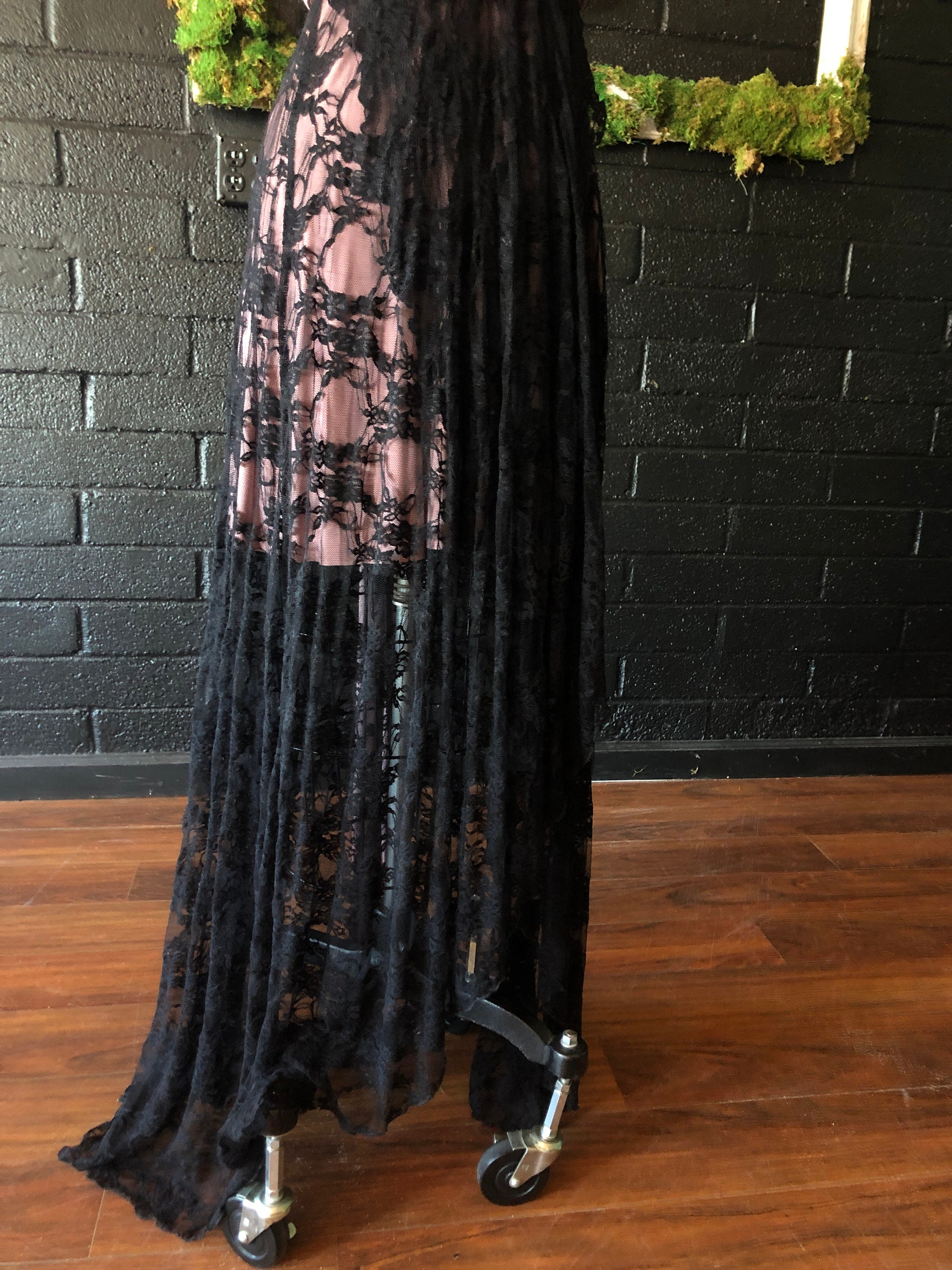 black wedding dress spain