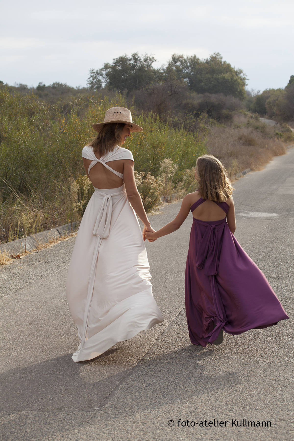 Girl s Long Tulip Cut Infinity Twirl Dress Custom Choose Color