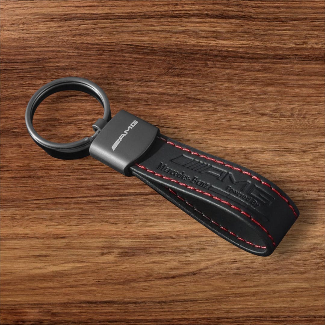 Mercedes AMG Leather Keychain – Premium Quality Key Ring - Etsy