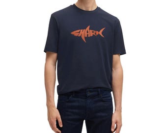 Shark Graphic Tee | Hand-Drawn Marine Art | Unique Ocean Lover Gift