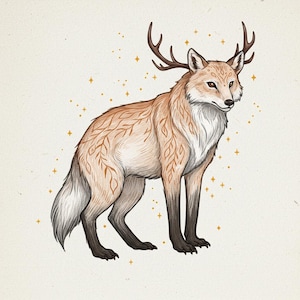 Spirit Animal Guide Illustration