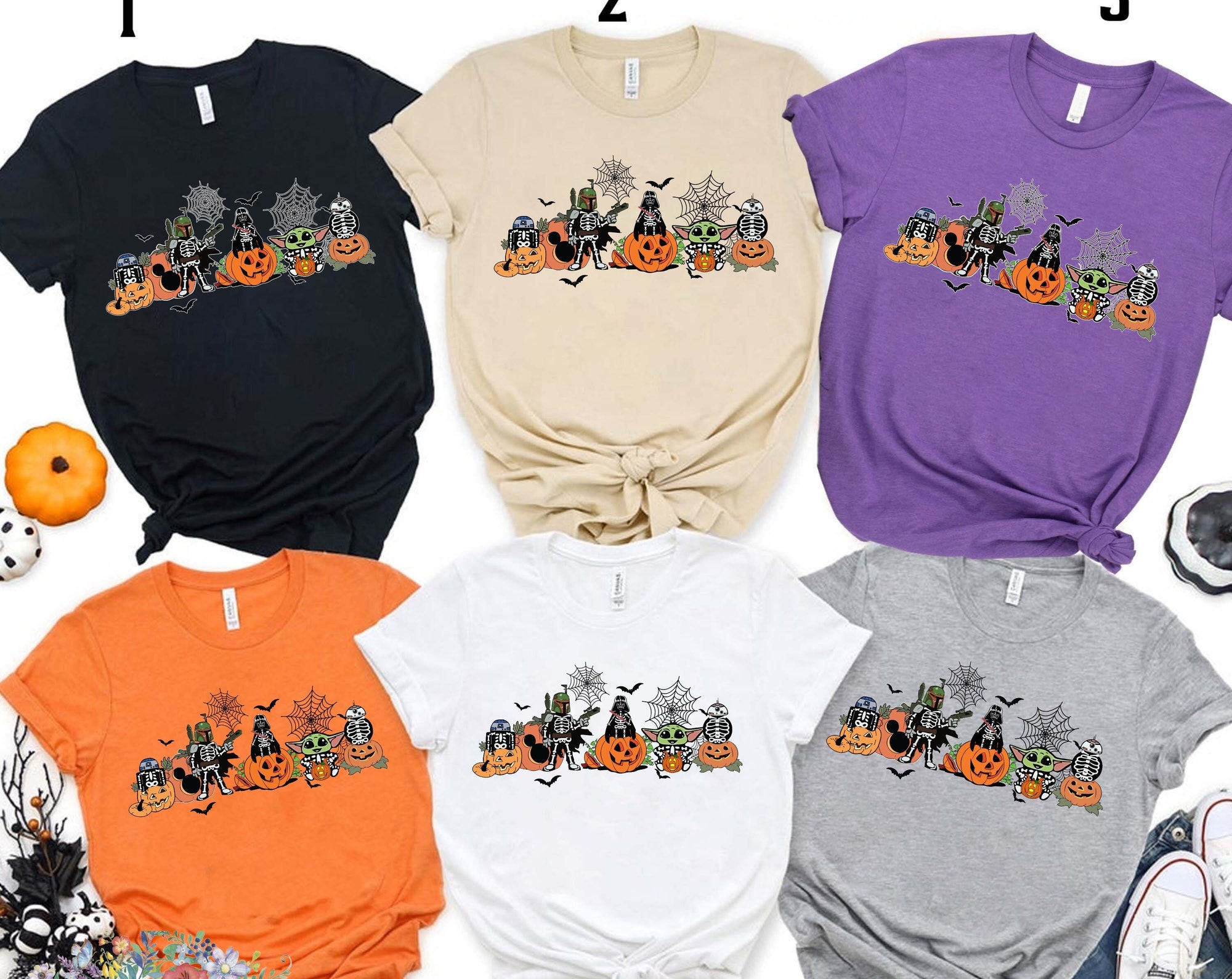 Discover Disney Halloween Family Shirt, Star Wars Halloween Shirt