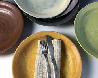 NEW Matte glazed Pasta Bowls, Wheel Thrown Pasta Bowl by Leslie Freeman