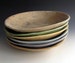 READY TO SHIP Pasta Bowls in Six Earth Tones, Farmhouse style pasta bowls, Handmade stoneware pottery by Leslie Freeman 