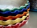 Handmade Pie plates stoneware-pottery-ceramic colorful, some colors ready to ship 