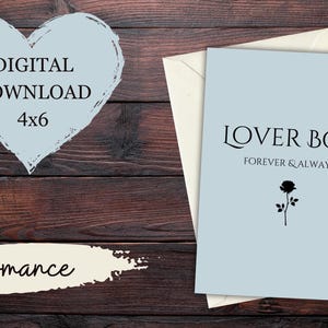 Spouse Cards | To Him | Loverboy | Romance | Thoughtful | Anniversary | Special