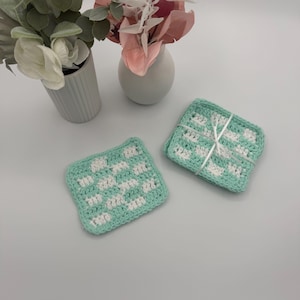 Checkered Coaster Set