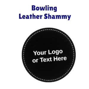 Bowling-Leder-Shammy, Fügen Sie Ihr Logo hinzu, personalisierter Bowlingkugelreiniger, Bowling-Accessoire