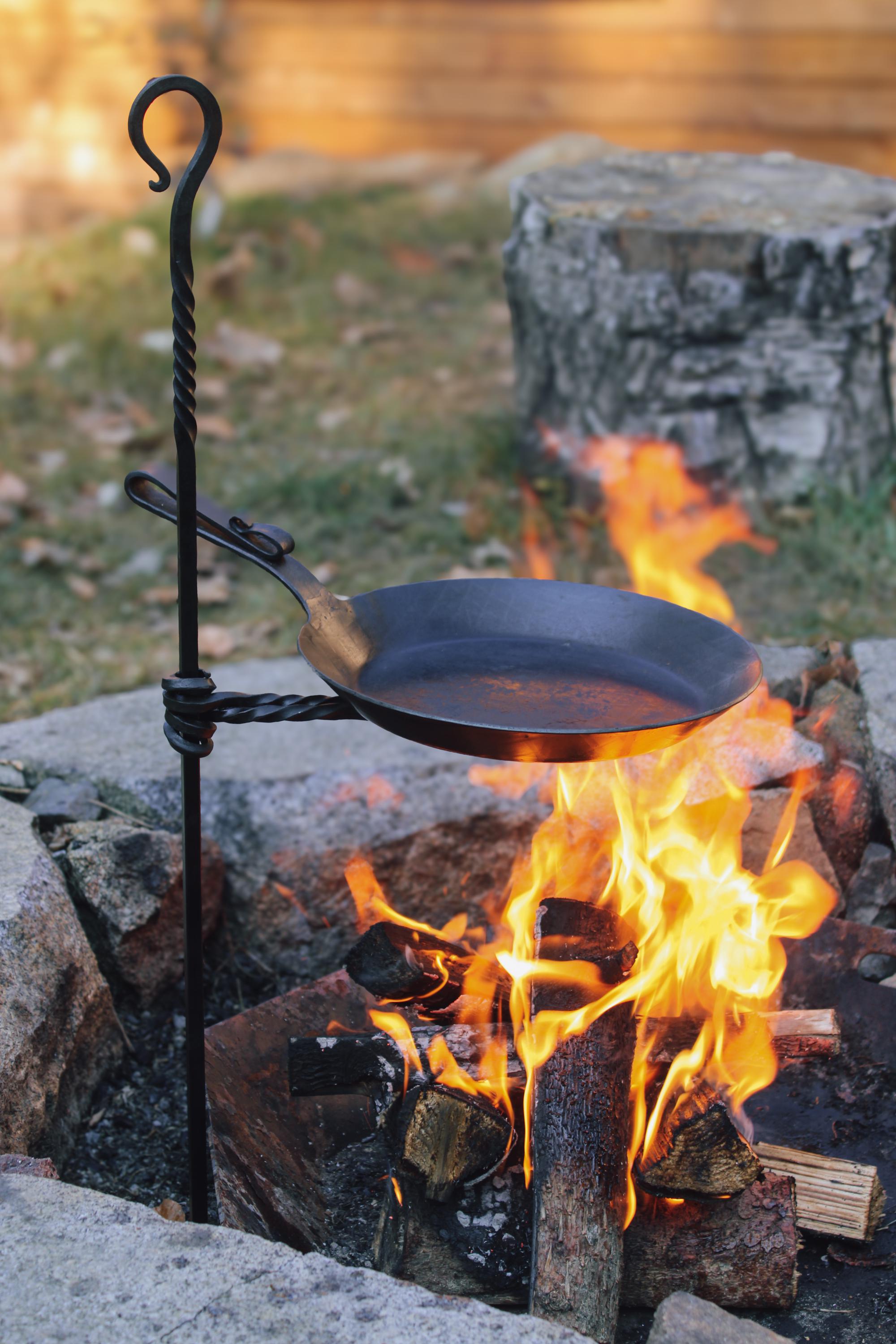 Réchaud De Camping Kangaroo Kitchen Vintage – Bleu, Aluminium, 2 Feux, Bon État