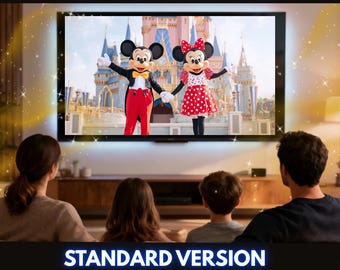 Personalized Disney Trip Reveal Video, Custom Vacation Announcement for Disney World, Disneyland Paris
