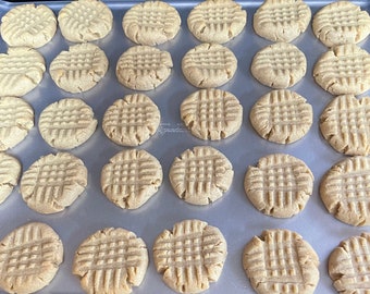 Peanut Butter Cookies 1 dozen (100 year old recipe)