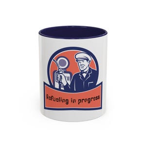 Taza de café &quot;Mommy Fuel&quot;: regalo divertido para amantes del café, ideal para cumpleaños y uso en la oficina, 325 ml o 430 ml