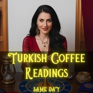 Authentique lecture de la fortune du café turc | Livraison le jour même | Regard mystique