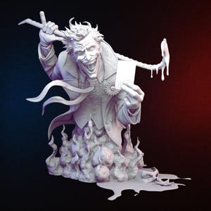 Joker Bust 3D Model