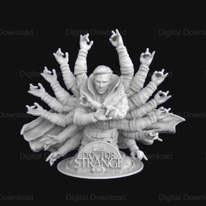Dr. Strange Bust 3D Model